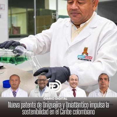 Nueva patente de Uniguajira y Uniatlántico impulsa la sostenibilidad en el Caribe colombiano