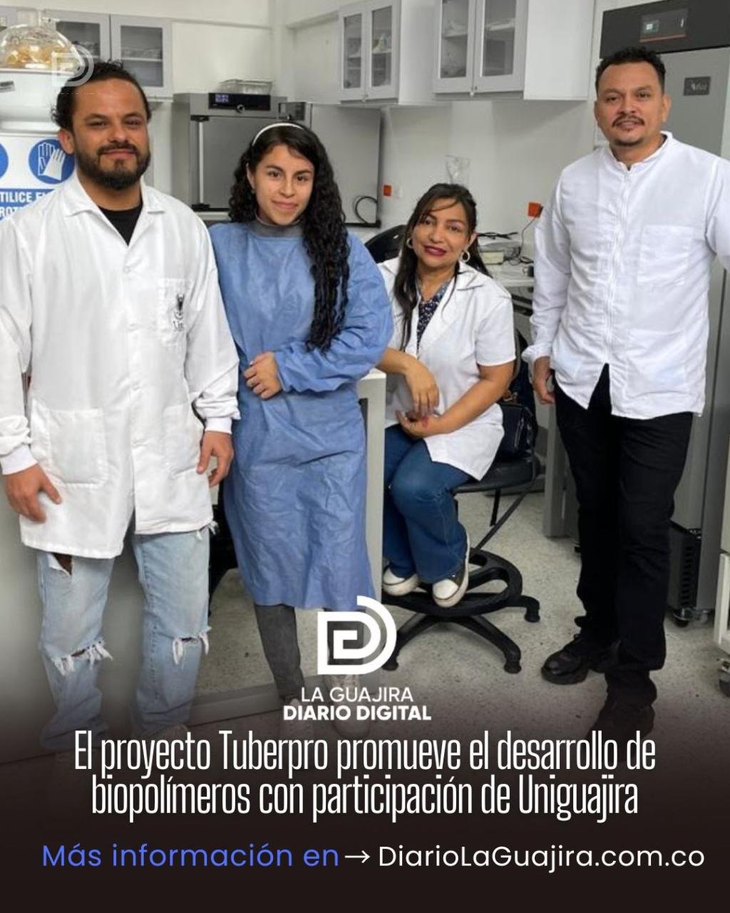 El proyecto Tuberpro promueve el desarrollo de biopolímeros con participación de Uniguajira