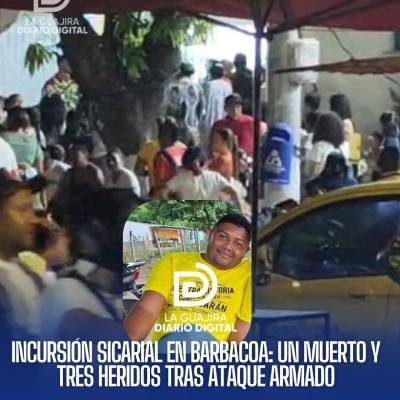 Incursión sicarial en Barbacoa: un muerto y tres heridos tras ataque armado