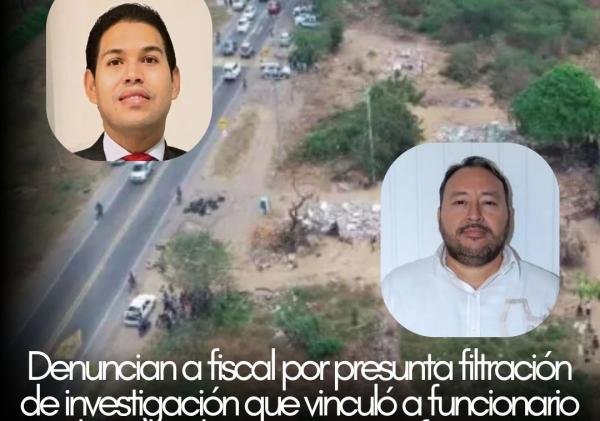 Denuncian a fiscal por presunta filtración de investigación que vinculó a funcionario de Riohacha con narcotráfico: San Ramón, en el centro del caso