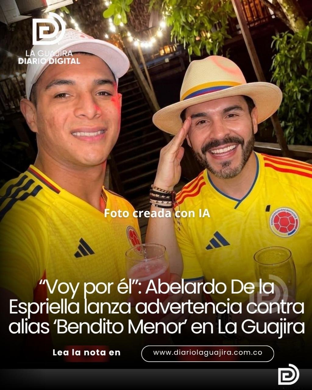 “Voy por él”: Abelardo De la Espriella lanza advertencia contra alias ‘Bendito Menor’ en La Guajira