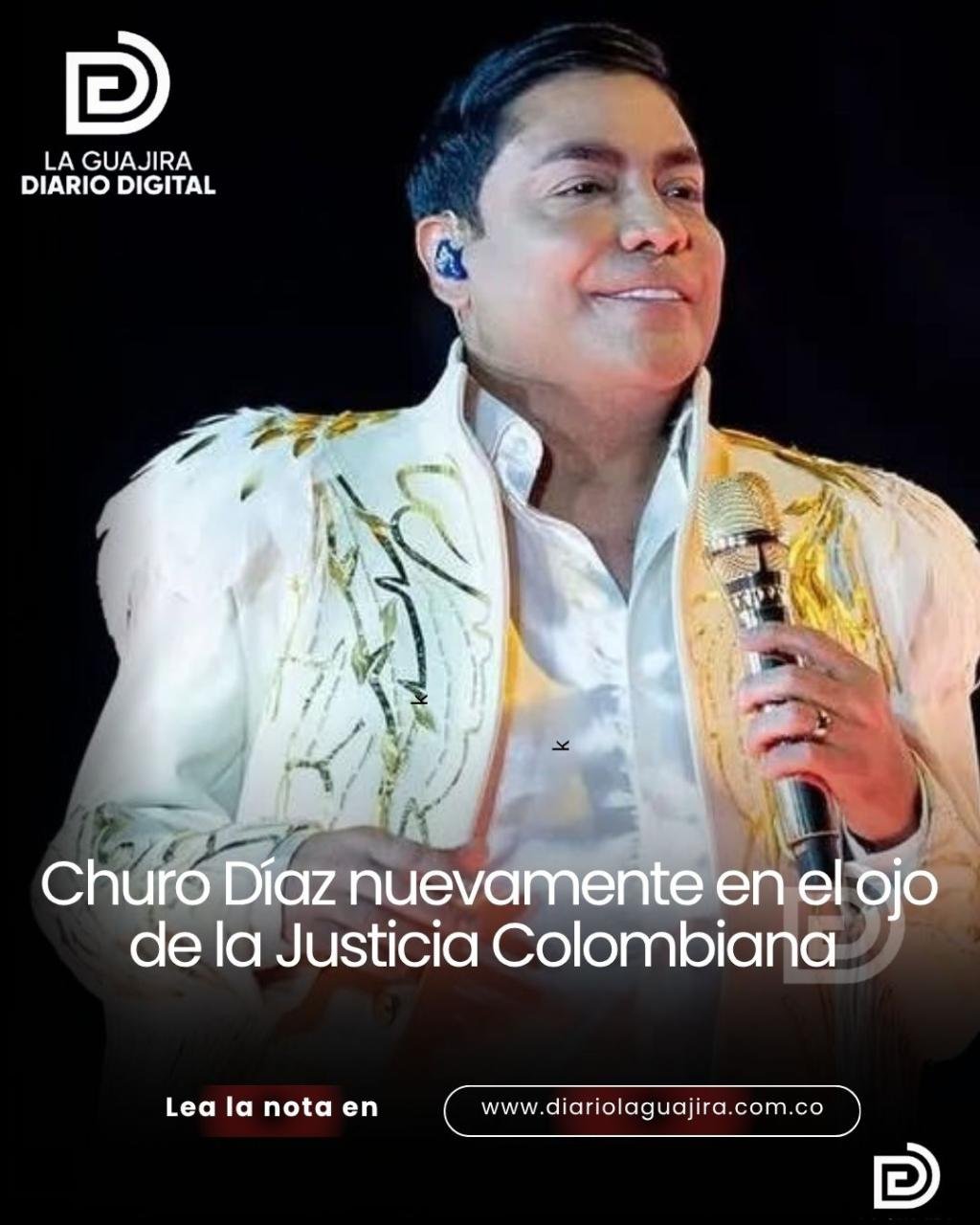 Churo Díaz será imputado por la Fiscalía en audiencia programada en Valledupar el 23 de julio