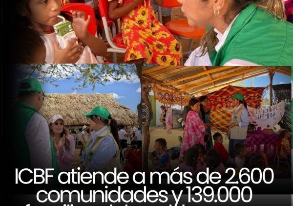 ICBF atiende a más de 2.600 comunidades y 139.000 familias del pueblo wayuu