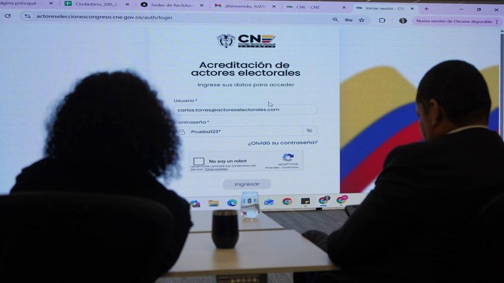 Elecciones 2026: la MOE acreditará 12.000 observadores electorales usando la plataforma tecnológica liderada por el Consejo Nacional Electoral