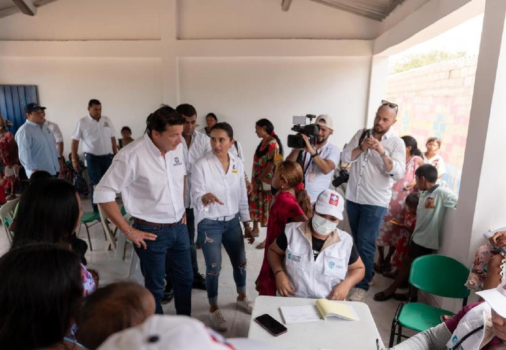 Más de 300 niños, niñas y adolescentes del pueblo Wayúu han sido atendidos en feria de servicios liderada por la Procuraduría en La Guajira