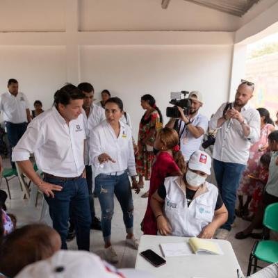 Más de 300 niños, niñas y adolescentes del pueblo Wayúu han sido atendidos en feria de servicios liderada por la Procuraduría en La Guajira
