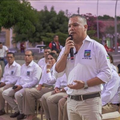 Alcalde Cubita Urbina, presentó su primera rendición de cuentas del año 2024