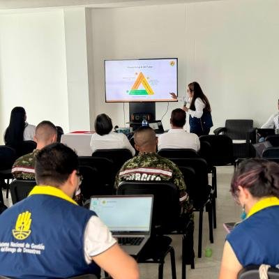 Fortalecimiento territorial en la gestión y manejo integral del fuego e incendios forestales en La Guajira.