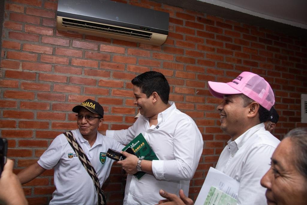 Alcalde de Barrancas se reunio con presidentes de juntas de acción comunal para fortalecer el desarrollo comunitario
