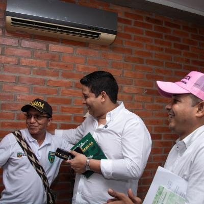 Alcalde de Barrancas se reunio con presidentes de juntas de acción comunal para fortalecer el desarrollo comunitario