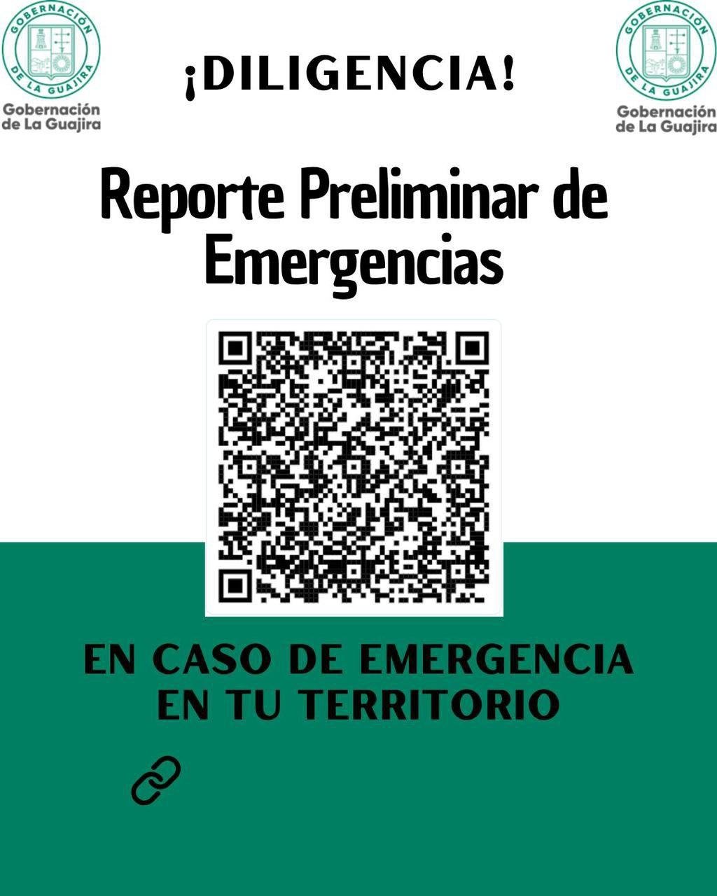 Gobernación de La Guajira habilita herramienta digital para reportar emergencias y desastres