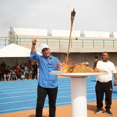El gobernador Jairo Aguilar Deluque puso en marcha en Dibulla el programa ‘Tu Oportunidad Deportiva’, que beneficia a 1.808 estudiantes