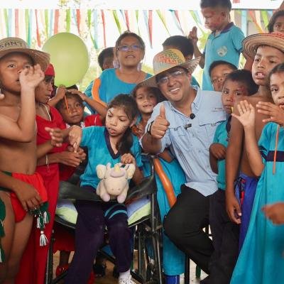 Gobernador Jairo Aguilar sigue cumpliéndole la palabra a Barrancas, fortaleciendo la educación rural