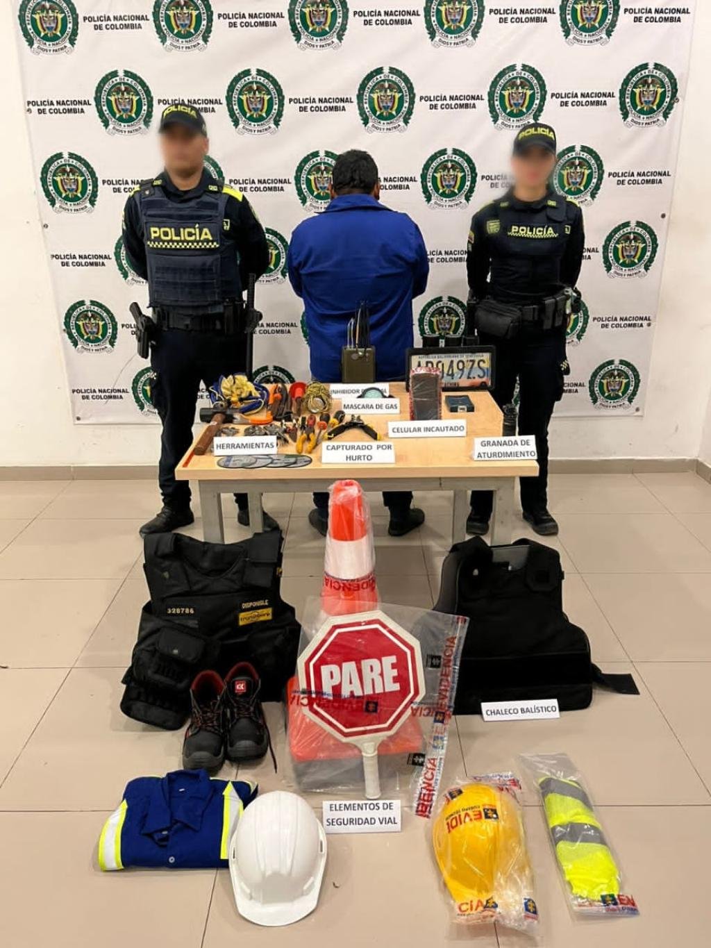 Capturado presunto implicado en intento de hurto a vehículo de valores en zona rural de Riohacha