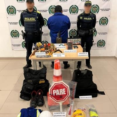 Capturado presunto implicado en intento de hurto a vehículo de valores en zona rural de Riohacha