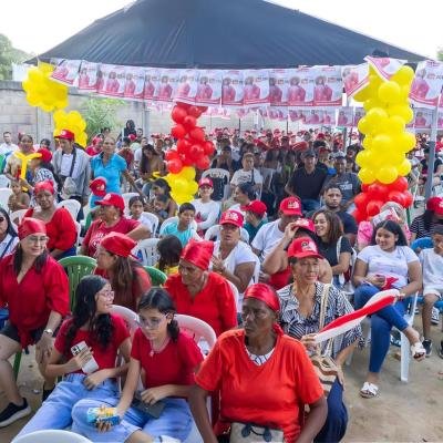 Con la manta bien puesta, Dibulla, Mingueo y La Punta ratifican su apoyo a la senadora Martha Peralta Epieyú