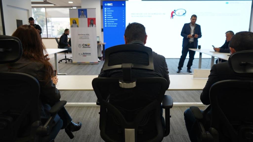 El CNE hace seguimiento a funcionamiento de la Plataforma de Postulación y Acreditación de actores electorales
