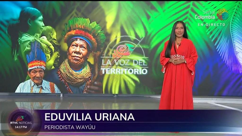Eduvilia Uriana: del territorio wayuu a los medios públicos nacionales