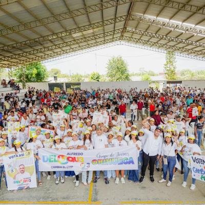 Alfredo Deluque consolida su gira por el Caribe colombiano llevando el mensaje de “Cambiar el Chip” desde el territorio