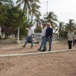 Gobernador verifica en terreno el avance del Malecón: cuatro de sus 5 zonas ya registran intervención y avance