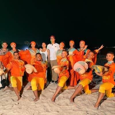 Con la llegada de La Sanjuanera, el gobernador Aguilar Deluque fortalece el etnoturismo en La Guajira