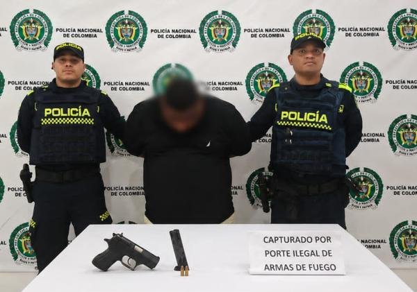 Capturado en Riohacha con pistola sin documentación legal
