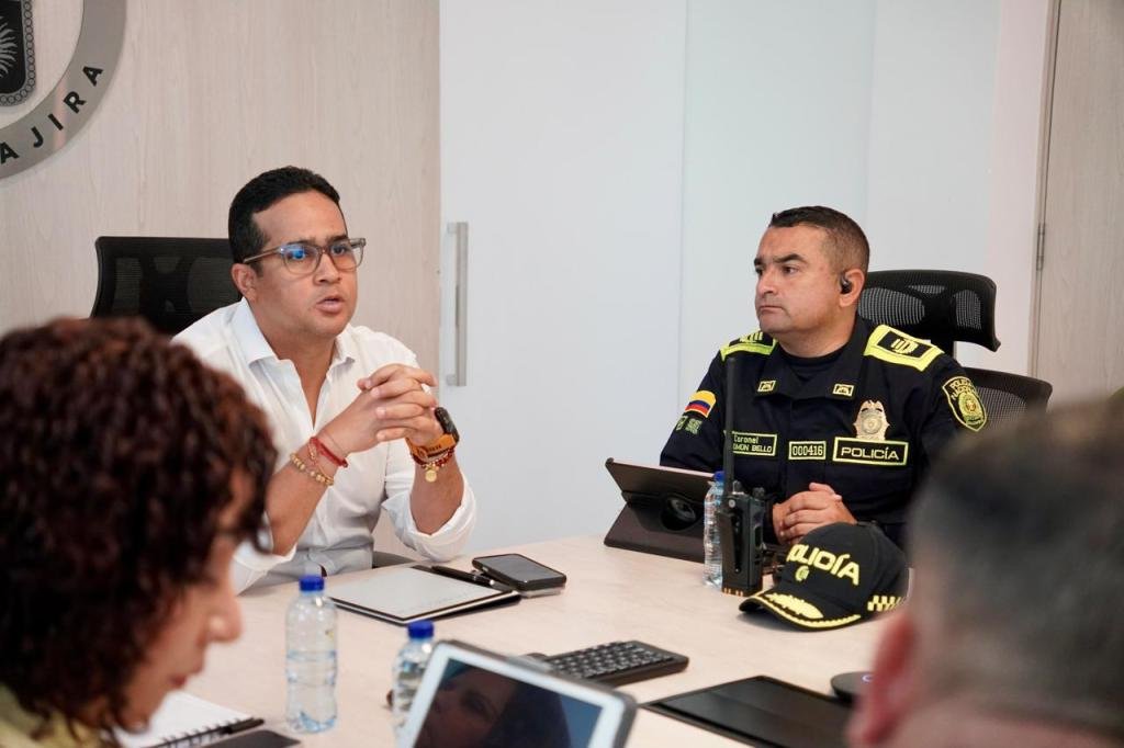 Gobernación y Fuerza Pública fortalecen acciones para enfrentar las estructuras criminales en La Guajira