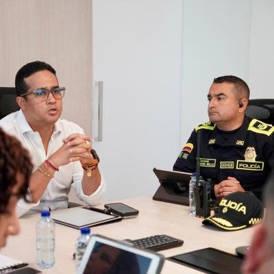 Gobernación y Fuerza Pública fortalecen acciones para enfrentar las estructuras criminales en La Guajira
