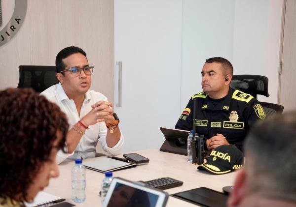 Gobernación y Fuerza Pública fortalecen acciones para enfrentar las estructuras criminales en La Guajira
