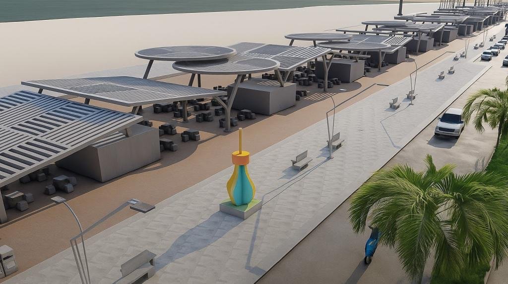 El nuevo malecón de Riohacha, arquitectura para transformar territorio