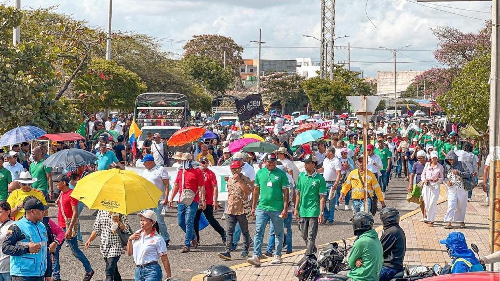 Más de 5.000 personas le dijeron SÍ a las reformas sociales en Riohacha, La Guajira