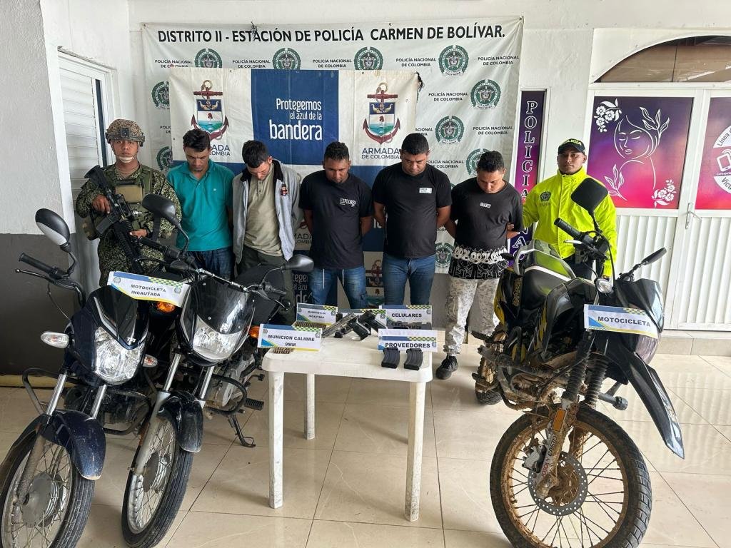 Cayó alias "Felipe" del cartel de los más buscados, relacionado en por lo menos 40 homicidios en Bolívar