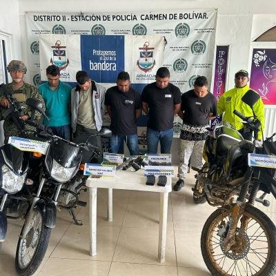 Cayó alias "Felipe" del cartel de los más buscados, relacionado en por lo menos 40 homicidios en Bolívar