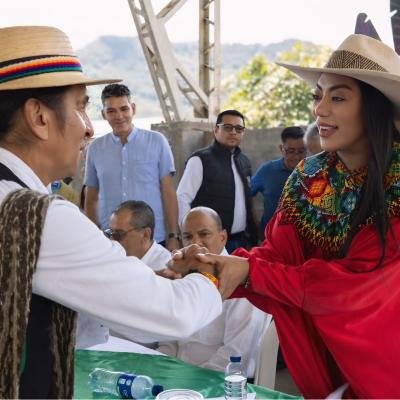 Senadora Martha Peralta Epieyú lideró audiencia pública por la Reforma a la Salud en Pueblo Rico, Risaralda