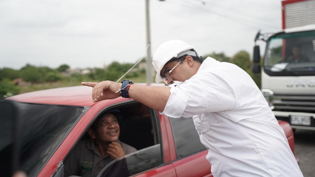 Gobernador Aguilar le está cumpliendo su palabra a Riohacha con obras que transforman el entorno urbano