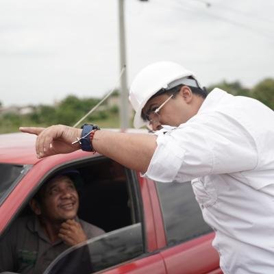 Gobernador Aguilar le está cumpliendo su palabra a Riohacha con obras que transforman el entorno urbano
