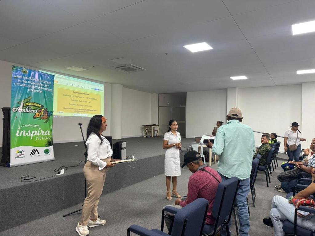 CIDEA fortalece la educación ambiental en Hatonuevo con proyectos culturales y acciones por el clima.