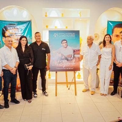 Lanzamiento oficial del afiche del 48° Festival Nacional de Compositores en homenaje a Luisón Egurrola